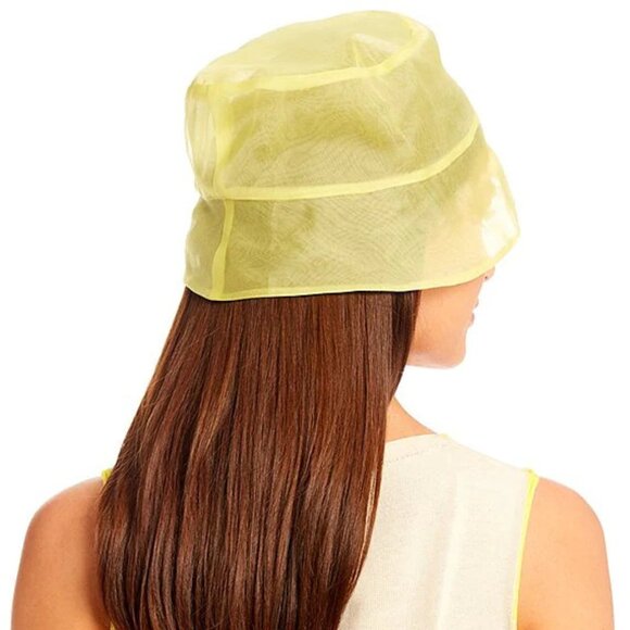 $320 TRICOT CHIC Solid Silk Bucket Hat. MADE IN ITALY*US XL
